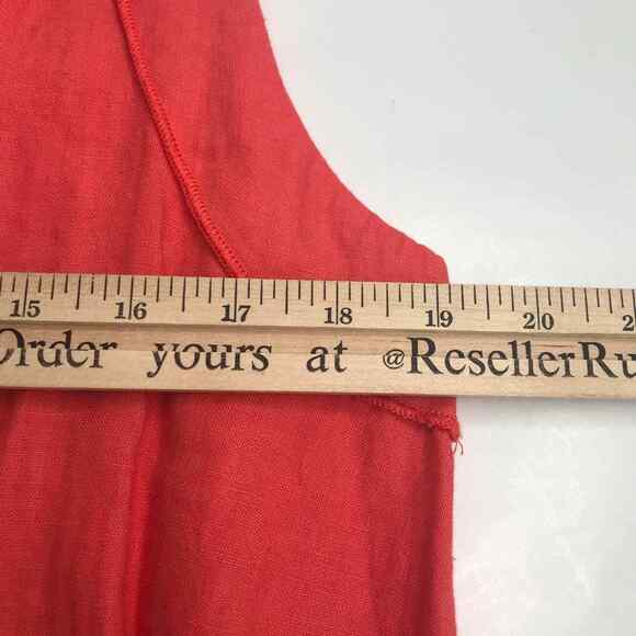 Moonlight Y&S Fashion Vest Womens S Coral Pockets Single Button Langenlook Artsy - Picture 7 of 9